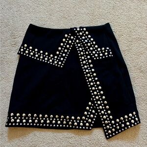 Black Beaded Skirt